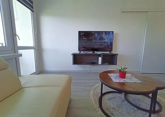 Apartmán Apartament Gliwice Centaura, Dwa Pokoje, Klimatyzacja